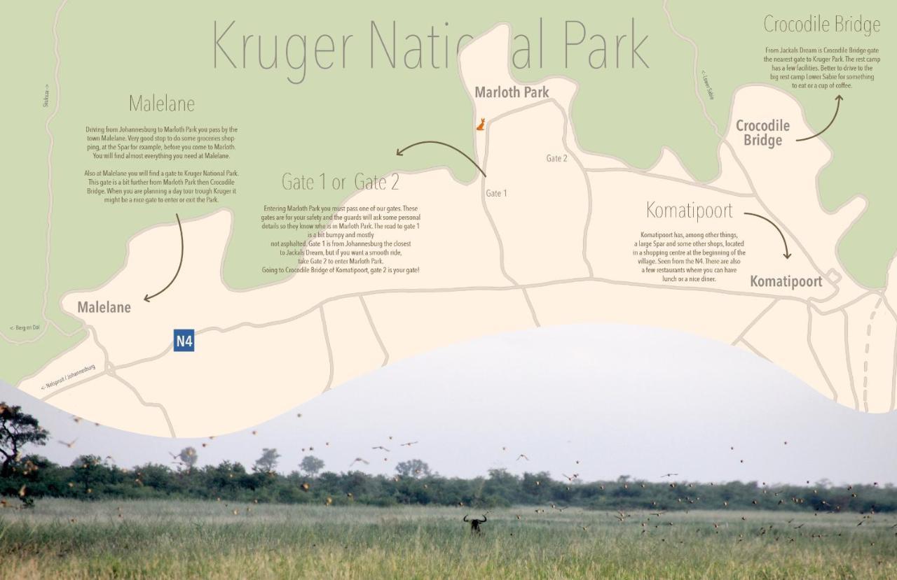 Jackals Dream - Self Catering Villa Bordering Kruger National Park Marloth Park Ngoại thất bức ảnh